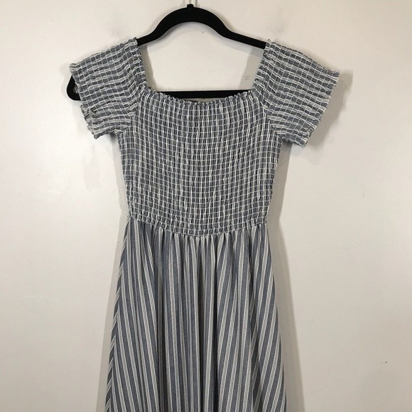 Show Me Your MuMu Black and White Striped High Low Dress - Picture 6 of 9